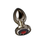 Ass-Sation Remote Vibrating Metal Anal Plug